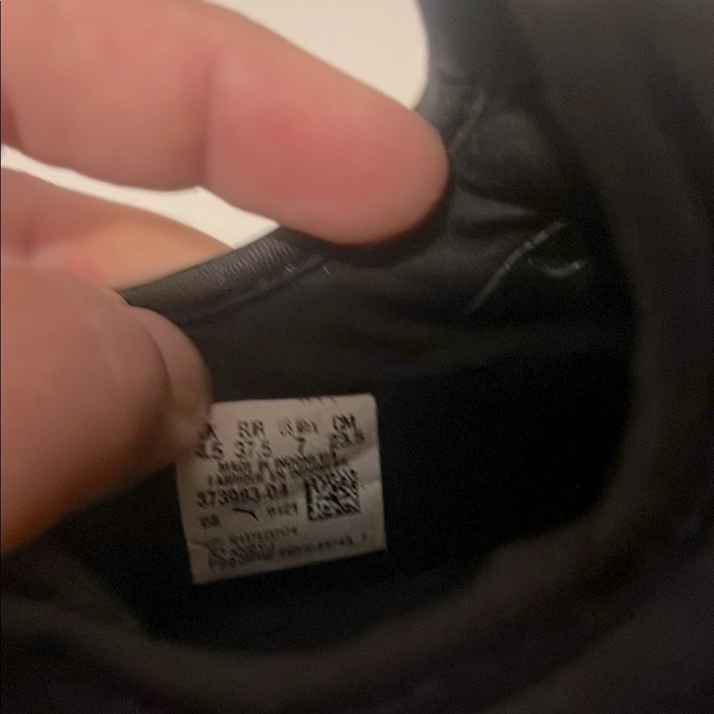 Puma Black and Pink Sneakers - Picture 4 of 5